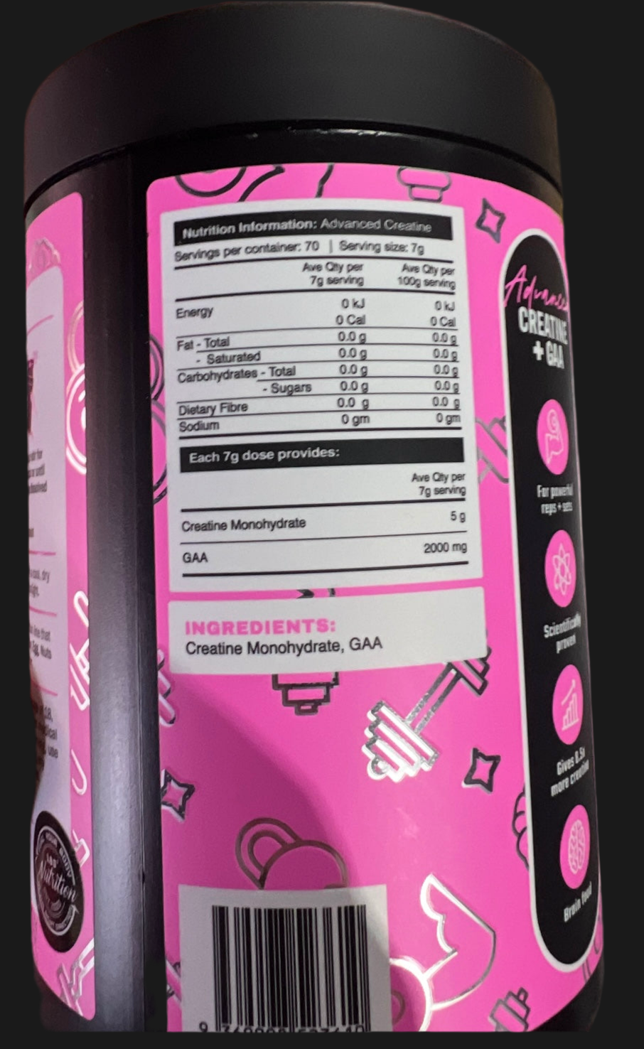 Advanced Creatine Advanced Creatine GAA – 180degreenutrition